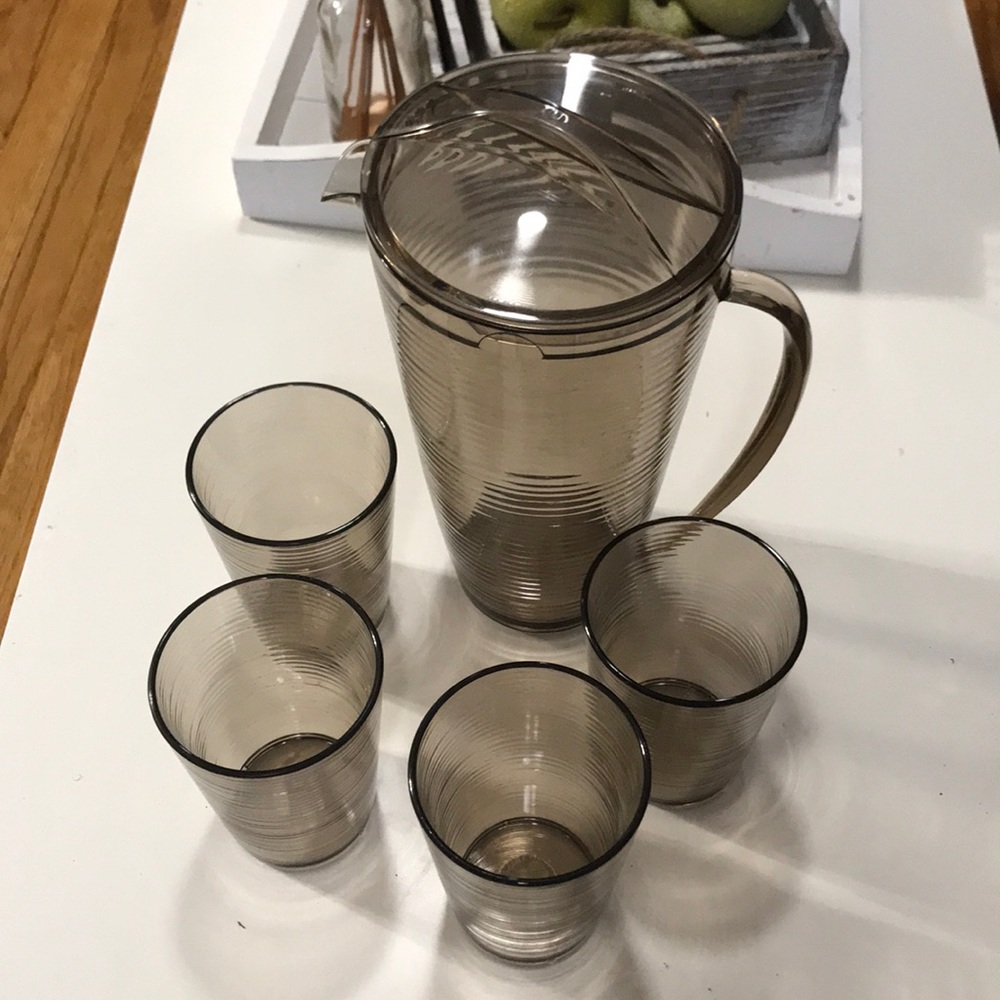 NWT Bed bath & beyond tumbler & pitcher set